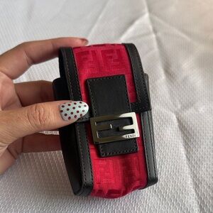 Fendi cigarette case/cosmetic pouch